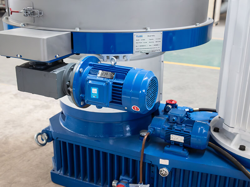 Máquina de pellets de biomasa LD700C - Image 9